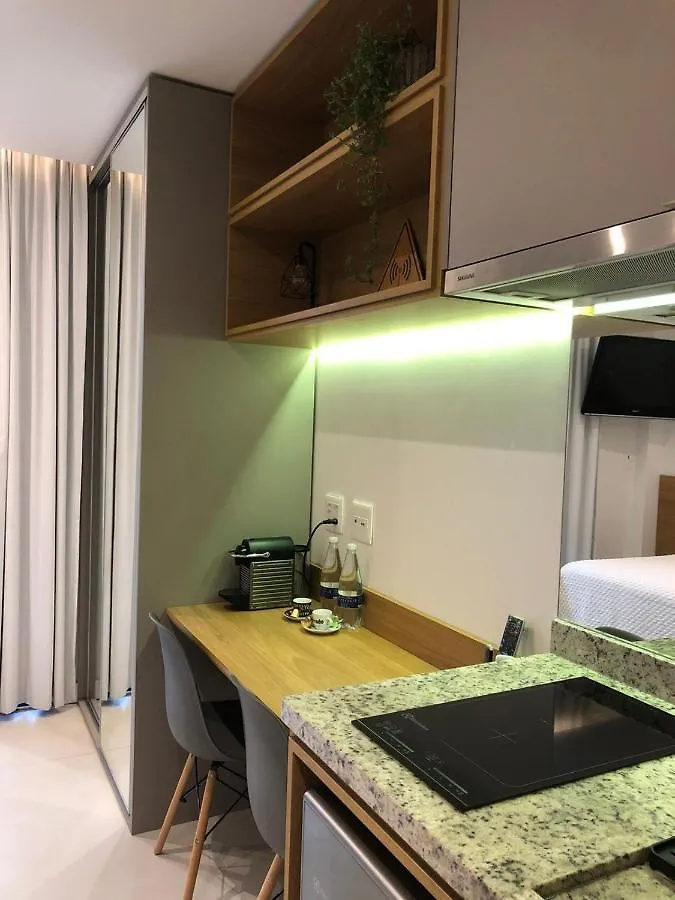 Apartamento Brooklin Studios I Em frente ao metrô Brooklin São Paulo Brasil
